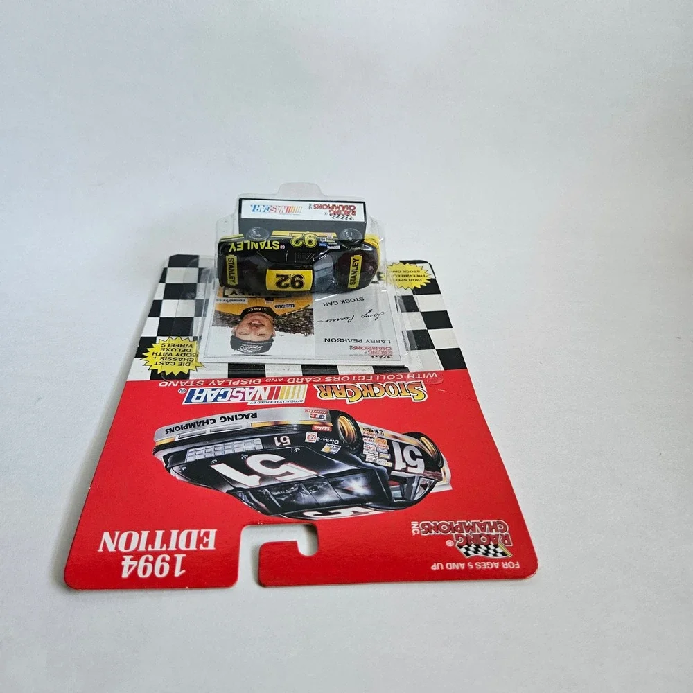 Racing Champions 1994 NASCAR Larry Pearson 92 Stanley Tools Diecast Car New